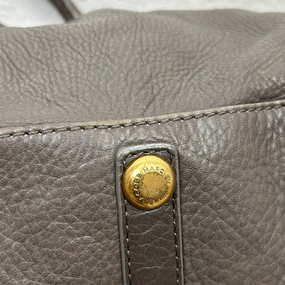 Marc Jacobs Original Baby Groove Leather Gray Purse - Picture 12 of 16